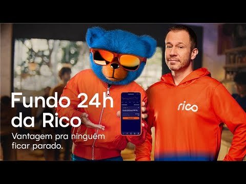Fundo 24h da Rico. Vantagem pra ninguém ficar parado